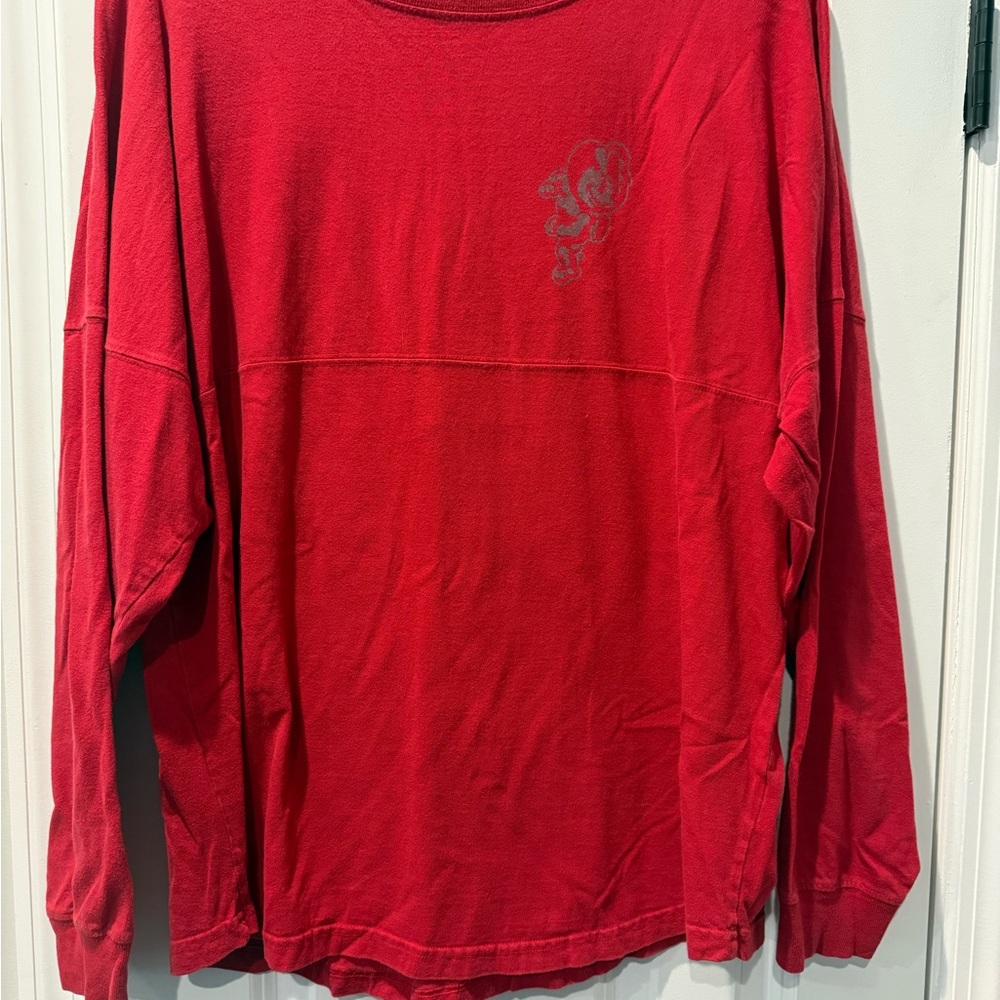 J. America Red Cotton OSU Crewneck